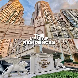 Luxury 1br Unit With Pool At Venice Luxury Residences, Tower Domenico, Mckinley Hill, Aparthotel